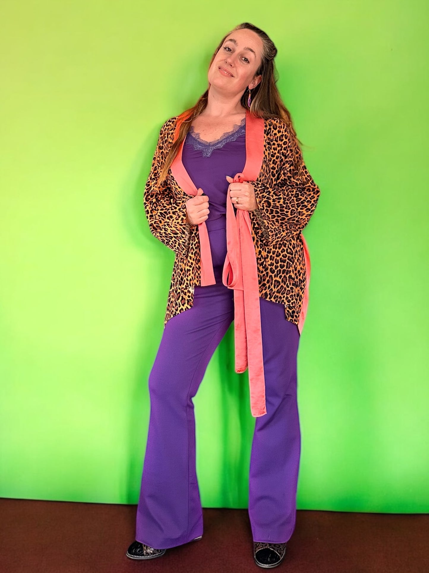 Kimono - Bold Leo Rose