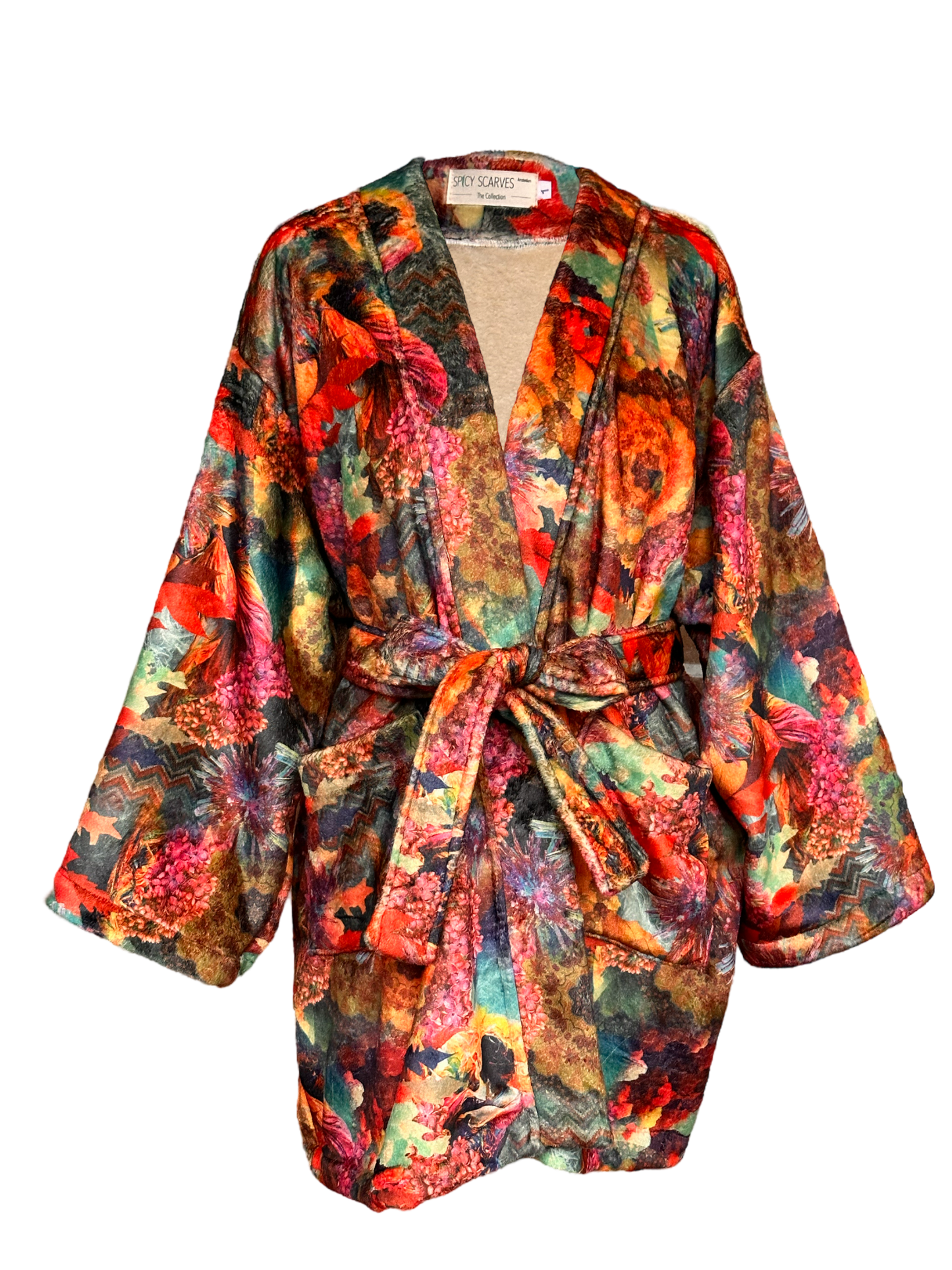 Kimono jacket - Vibrant Spice