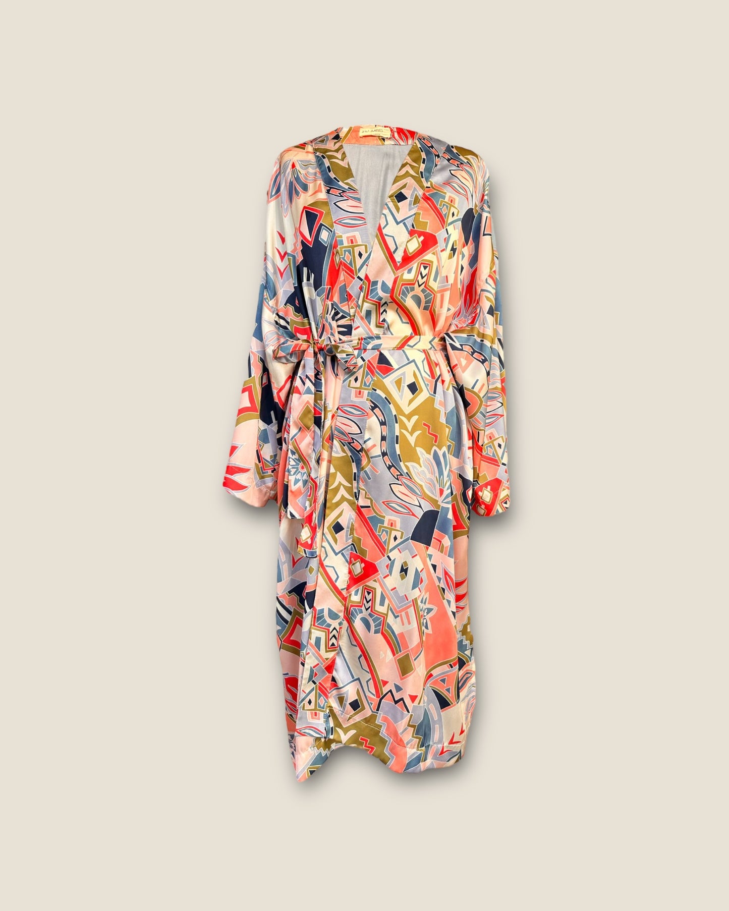 Kimono Long - Miami Blue