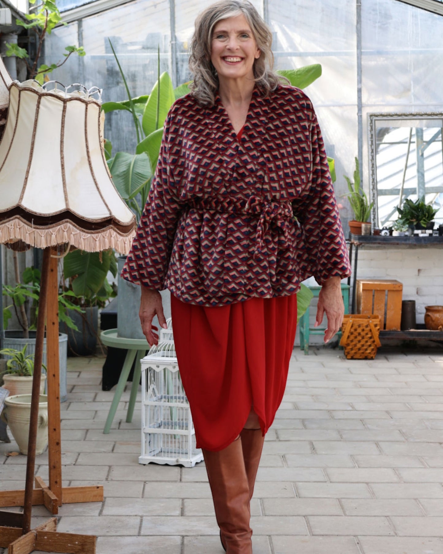 Kimono jacket - Cuddle Waves