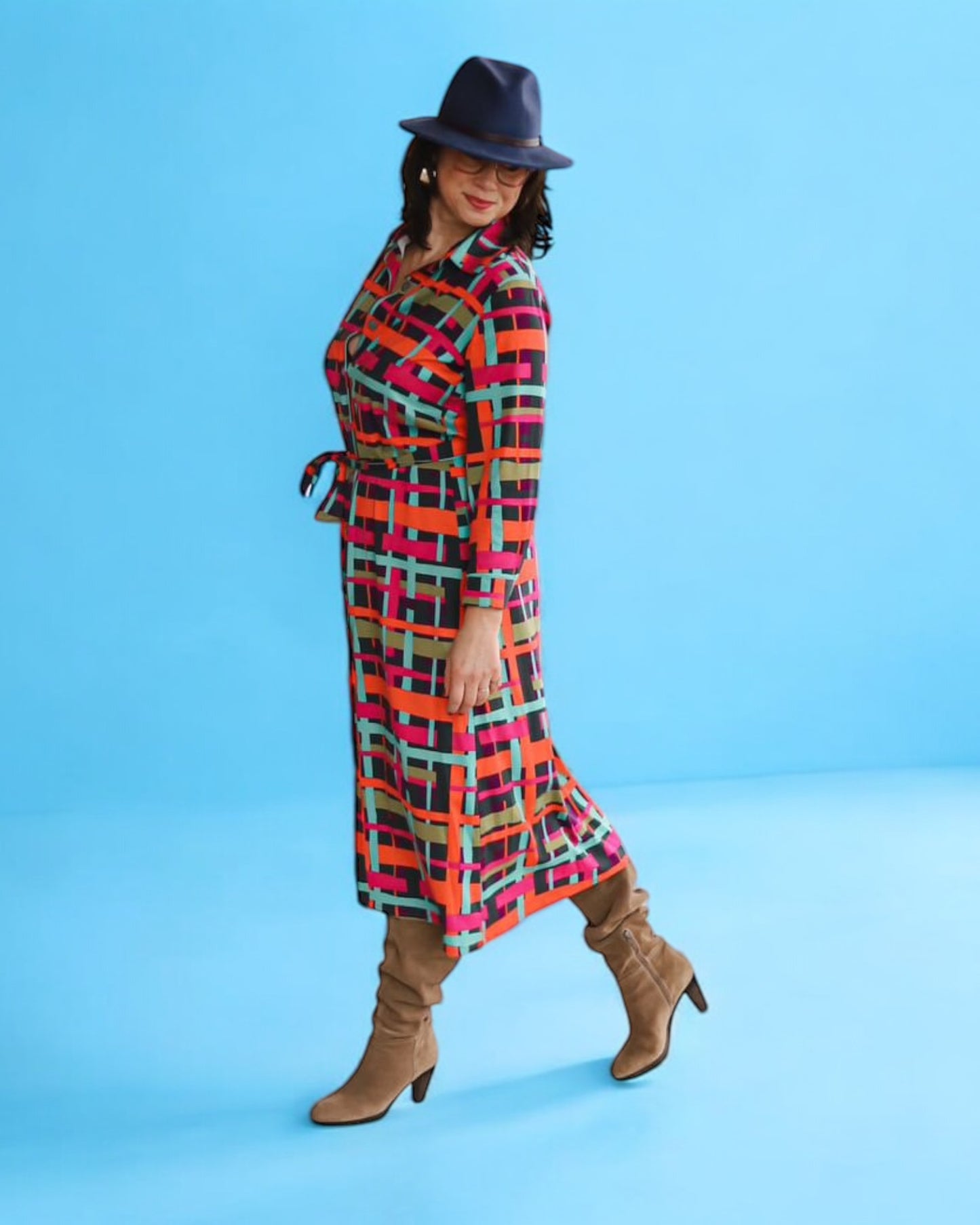 Jade Dress - The Stripe