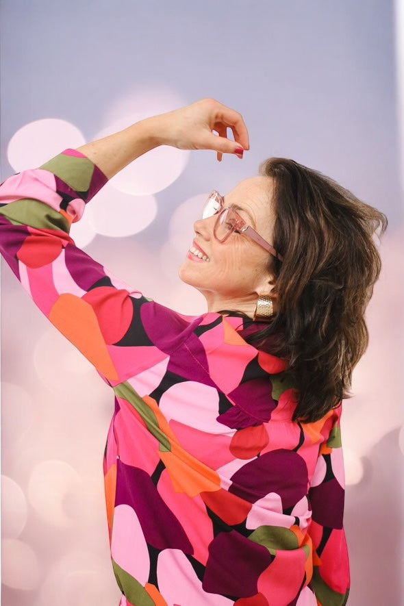 Jade Dress - Colorful Stones