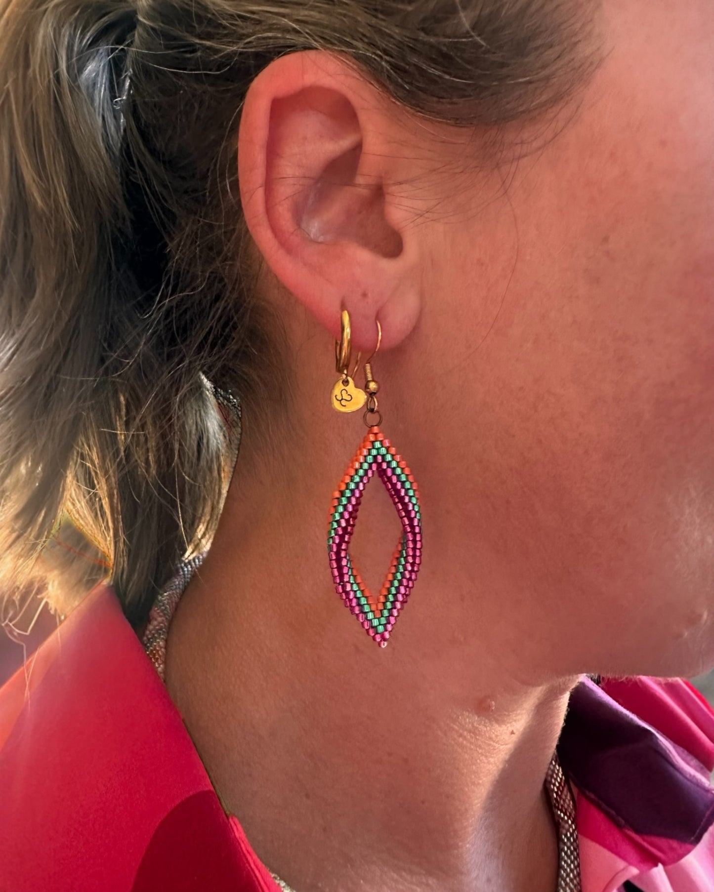 Summer Sky Sweetheart oorbellen