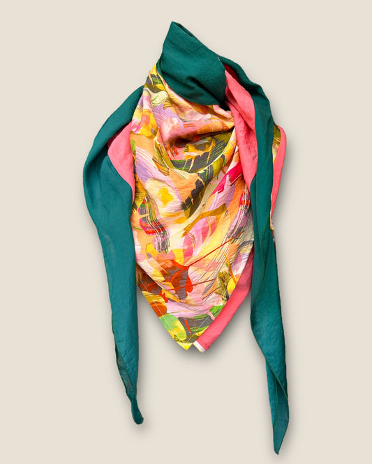 Scarf - Summer Leafs