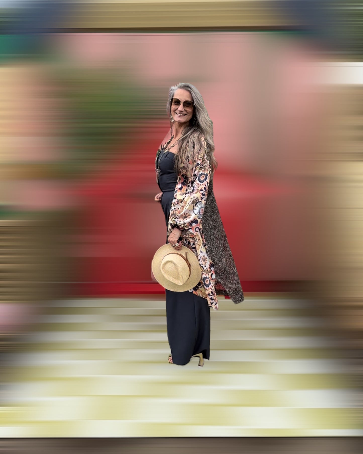 Kimono Long - Sunflower Leo