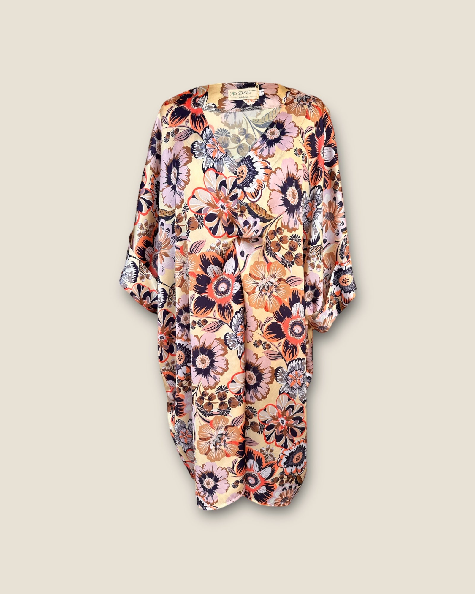 Kaftan kort - Sunflower