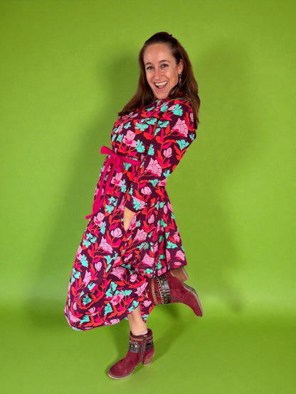 Flower Explosion Dress