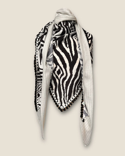 Scarf - Zebra Chic